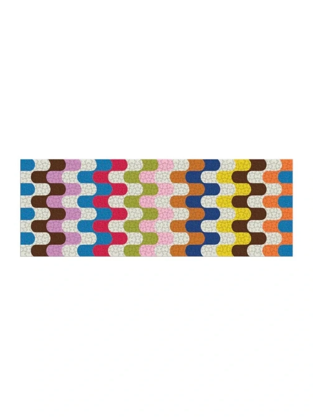 Jonathan Adler Bargello 1000 Piece Panoramic Jigsaw Puzzle Galison New Sealed